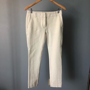 White & Black stripped pants